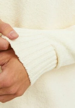 JACK&JONES Premium Mock Neck - Trui - White -Modex Winkel e31091dbef1a4cac9f11d9320b00a1b2