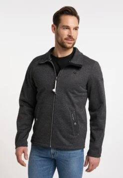 Schmuddelwedda Philon - Fleecejas - Dunkelgrau Melange