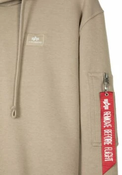 Alpha Industries Con Cappuccio - Hoodie - Beige -Modex Winkel e5be605d59b1414d8183607044d05395