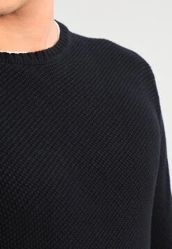 Only & Sons Onsdan Structure Crew Neck- Trui - Black -Modex Winkel e6e1ebf4e4634dd594c158caf12b7976