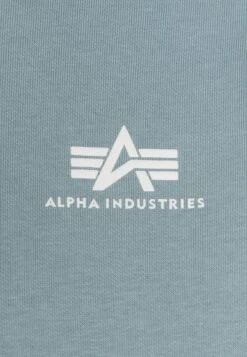 Alpha Industries Basic Small Logo - Sweater - Grey Blue -Modex Winkel e7ace04855c74261ad2c92ab4a4fdc73