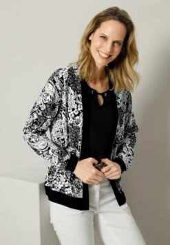 Lichte Jas - Schwarz/Weiß -Modex Winkel e7cba22b0b8742f1b34971667fee7d0e