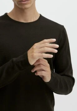 CASUAL FRIDAY Cfkent Merino Crew Neck Knit - Trui - Coffee Bean Melange -Modex Winkel e8268f272fb745f6bbb49c6fb09ca8af