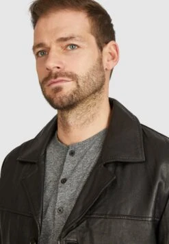 Bugatti Paolo - Halflange Jas - Schwarz -Modex Winkel e86041f8d4cb43348136d58b00acd17d