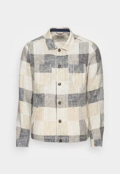 Scotch & Soda Check Overshirt - Lichte Jas - Blue
