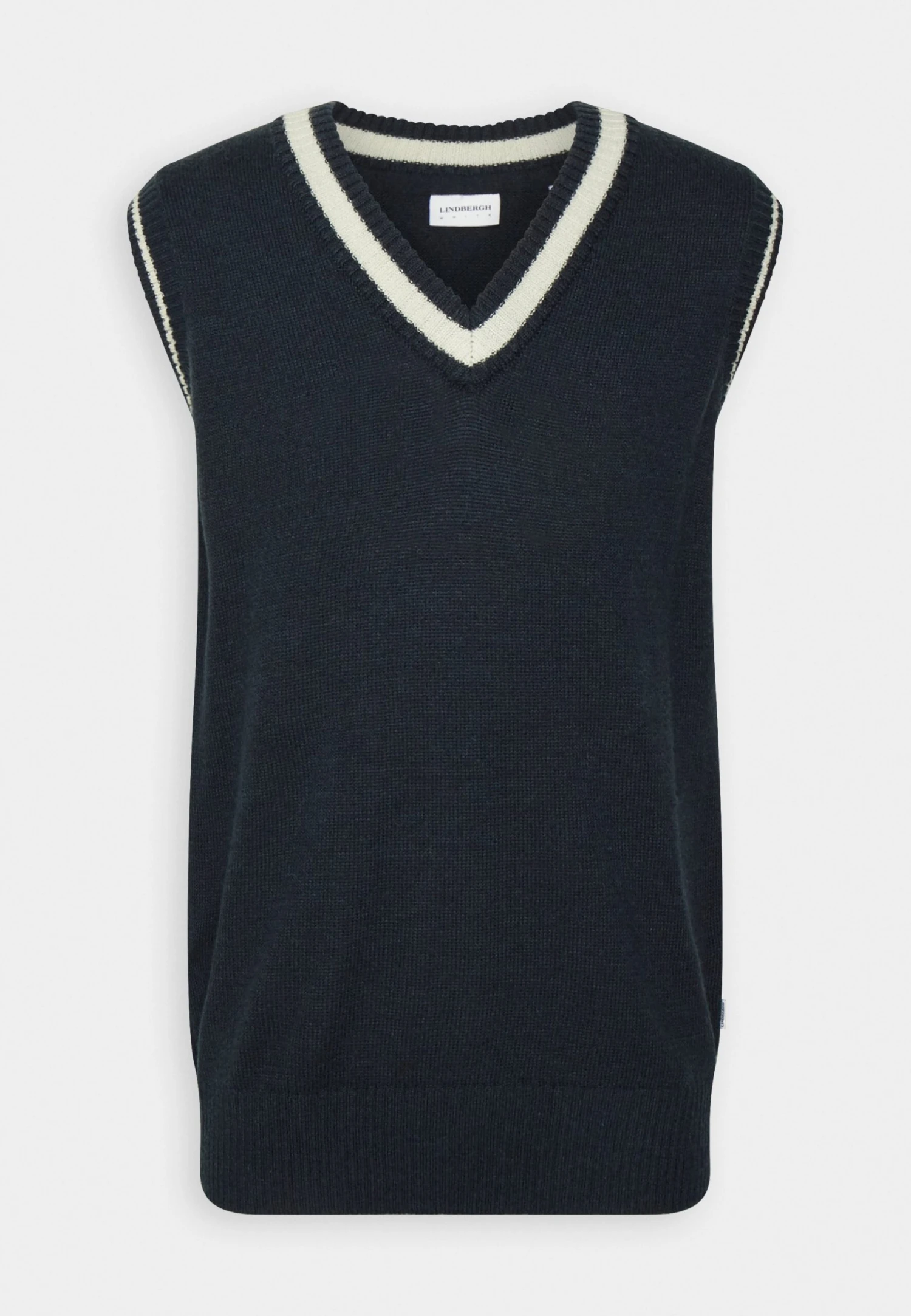 Lindbergh V Neck Slip Over - Trui - Navy 4 Lindbergh V Neck Slip Over - Trui - Navy - Afbeelding 4