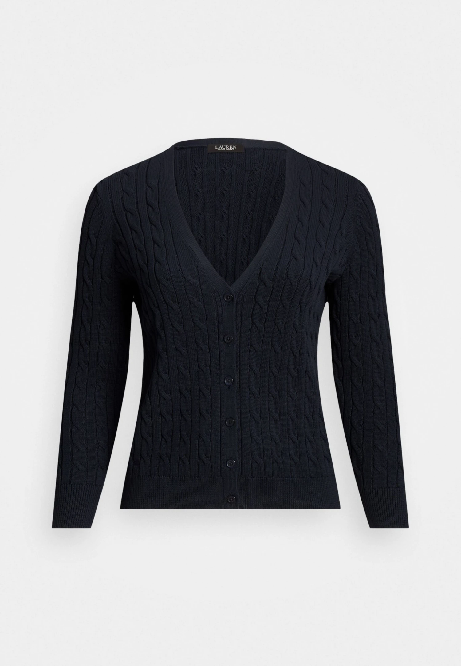 Katsaj Long Sleeve Cardigan - Vest - Lauren Navy 4 Katsaj Long Sleeve Cardigan - Vest - Lauren Navy - Afbeelding 4