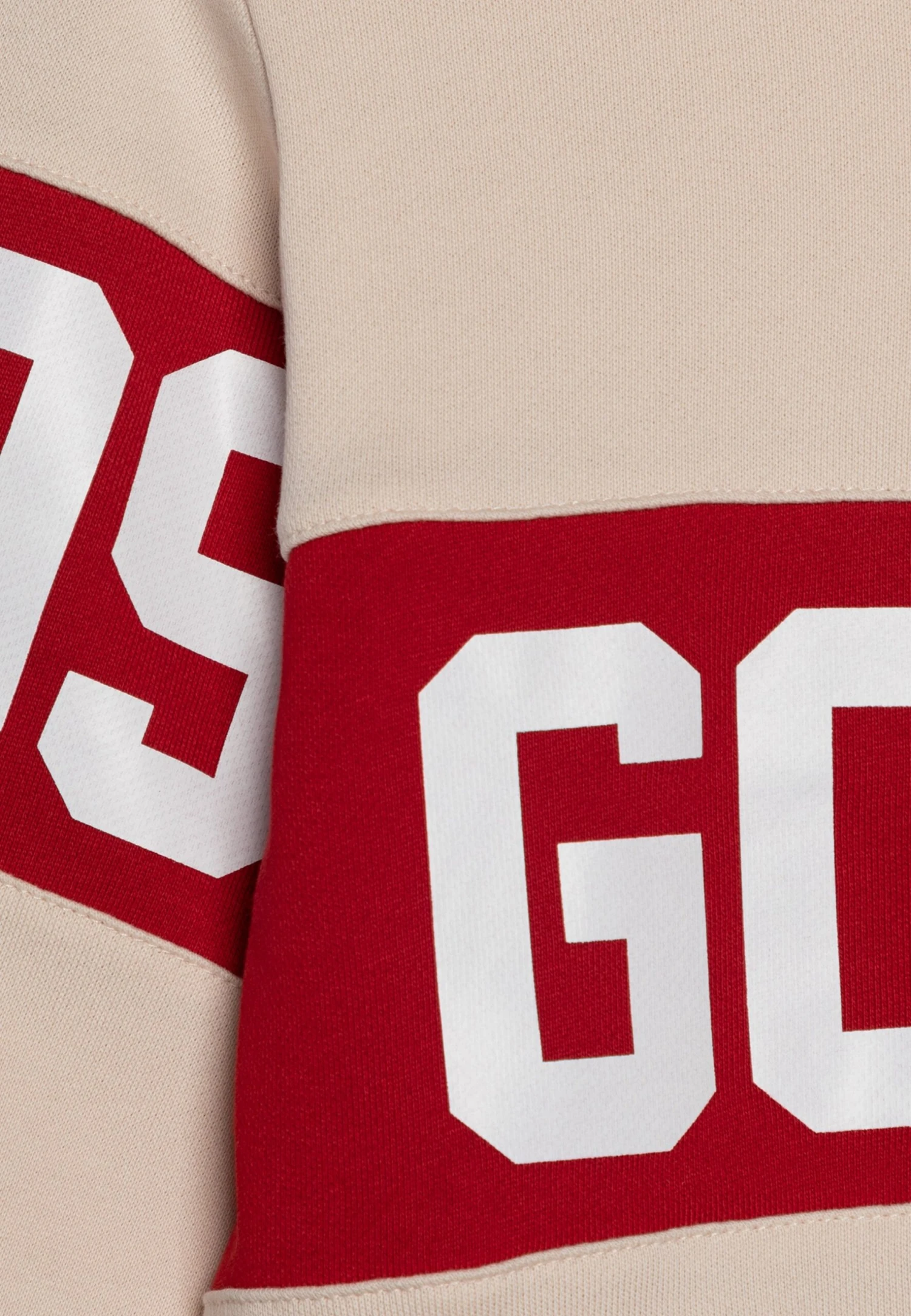 GCDS Hooded Logo Unisex - Sweater Met Rits - Whitecap Gray 3 GCDS Hooded Logo Unisex - Sweater Met Rits - Whitecap Gray - Afbeelding 3