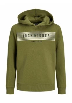 Jack & Jones Junior Hoodie - Olive Branch
