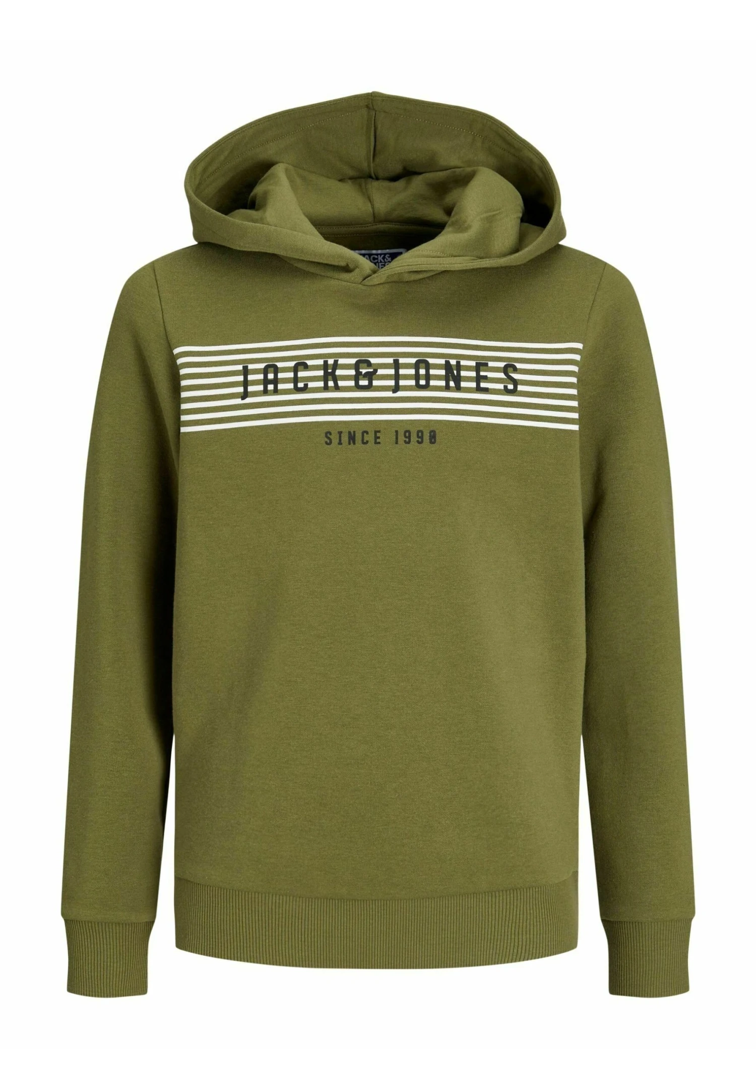 Jack & Jones Junior Hoodie - Olive Branch 1 Jack & Jones Junior Hoodie - Olive Branch