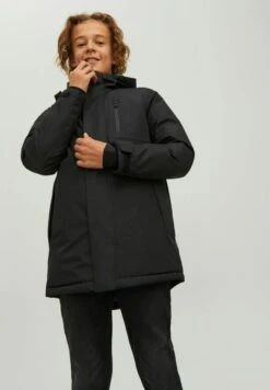 Jack & Jones Junior Junior- Halflange Jas - Black -Modex Winkel ec176c09999a4c5f9440a0767d375c11