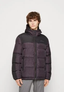 Panelled Logo - Winterjas - Black