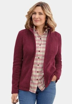 GOLDNER Fleecejas - Merlot / Melange