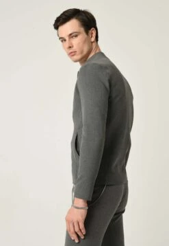 Zippered Spring- Bomberjacks - Grey 7 Zippered Spring- Bomberjacks - Grey -Modex Winkel ecf2540360e943908de4461e72e65aa1