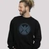 F4NT4STIC Marvel Avengers Agent Of Shield Logistics Division - Sweater - Black