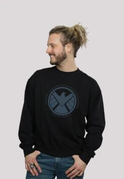 F4NT4STIC Marvel Avengers Agent Of Shield Logistics Division - Sweater - Black