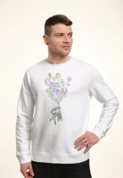 Disney Up Love Is In The Air - Sweater - White -Modex Winkel ed34e65e59a44f32a3b2dfa589f595b6
