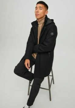Jack & Jones Technische - Halflange Jas - Black -Modex Winkel ed759adea3b04512b902b19479e73af6