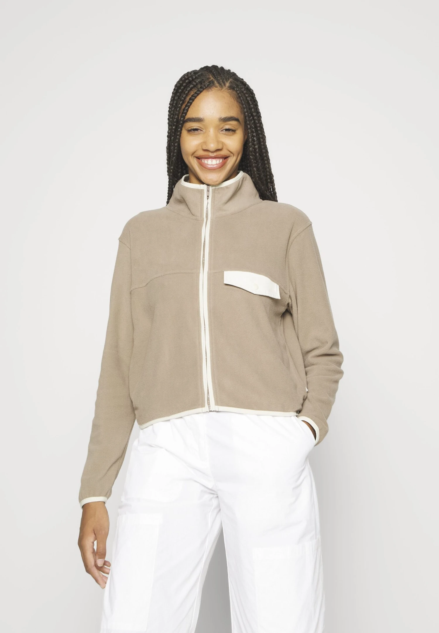 Quiksilver Screen - Fleecejas - Fossil 3 Quiksilver Screen - Fleecejas - Fossil - Afbeelding 3