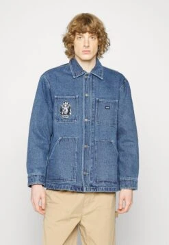 Obey Clothing Hymn Jacket - Halflange Jas - Stone Wash Indigo -Modex Winkel ef74109c1dc440d7a0a623fab293d66f
