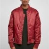 Build Your Brand Bomberjacks - Burgundy