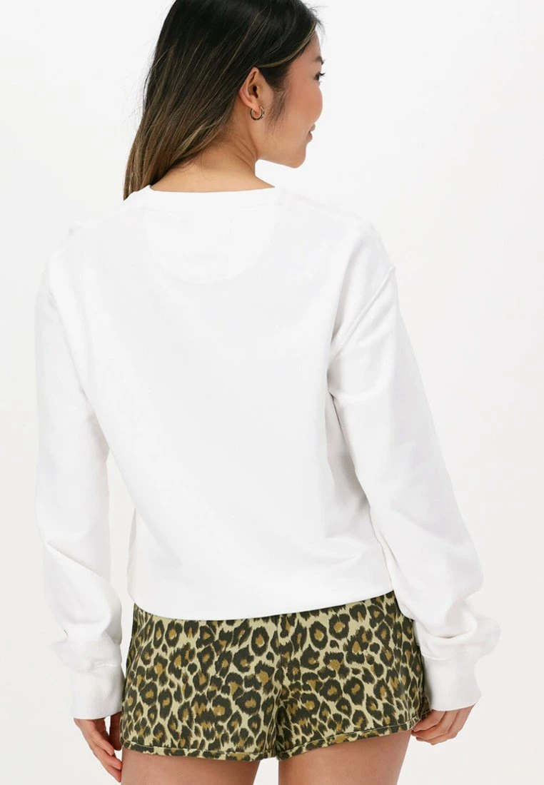 LEON & HARPER Sortie Jc55 Neon - Sweater - Wit 2 LEON & HARPER Sortie Jc55 Neon - Sweater - Wit - Afbeelding 2