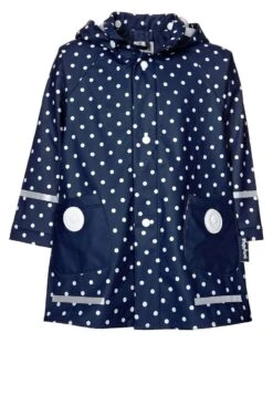 Nieuwe uitgaven 9 Playshoes Punkte - Regenjas - Marine