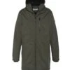 Schott Long Urban Déperlant - Parka - Kaki
