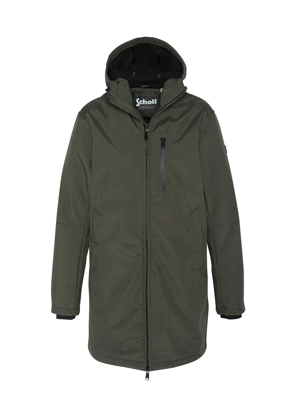 Schott Long Urban Déperlant - Parka - Kaki 1 Schott Long Urban Déperlant - Parka - Kaki