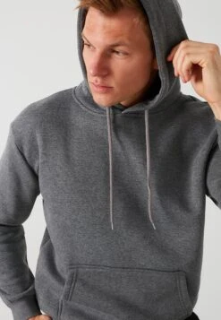 Slim Fit - Hoodie - Anthracite -Modex Winkel f22f517d7ace440b9b2c8385300fe6a1