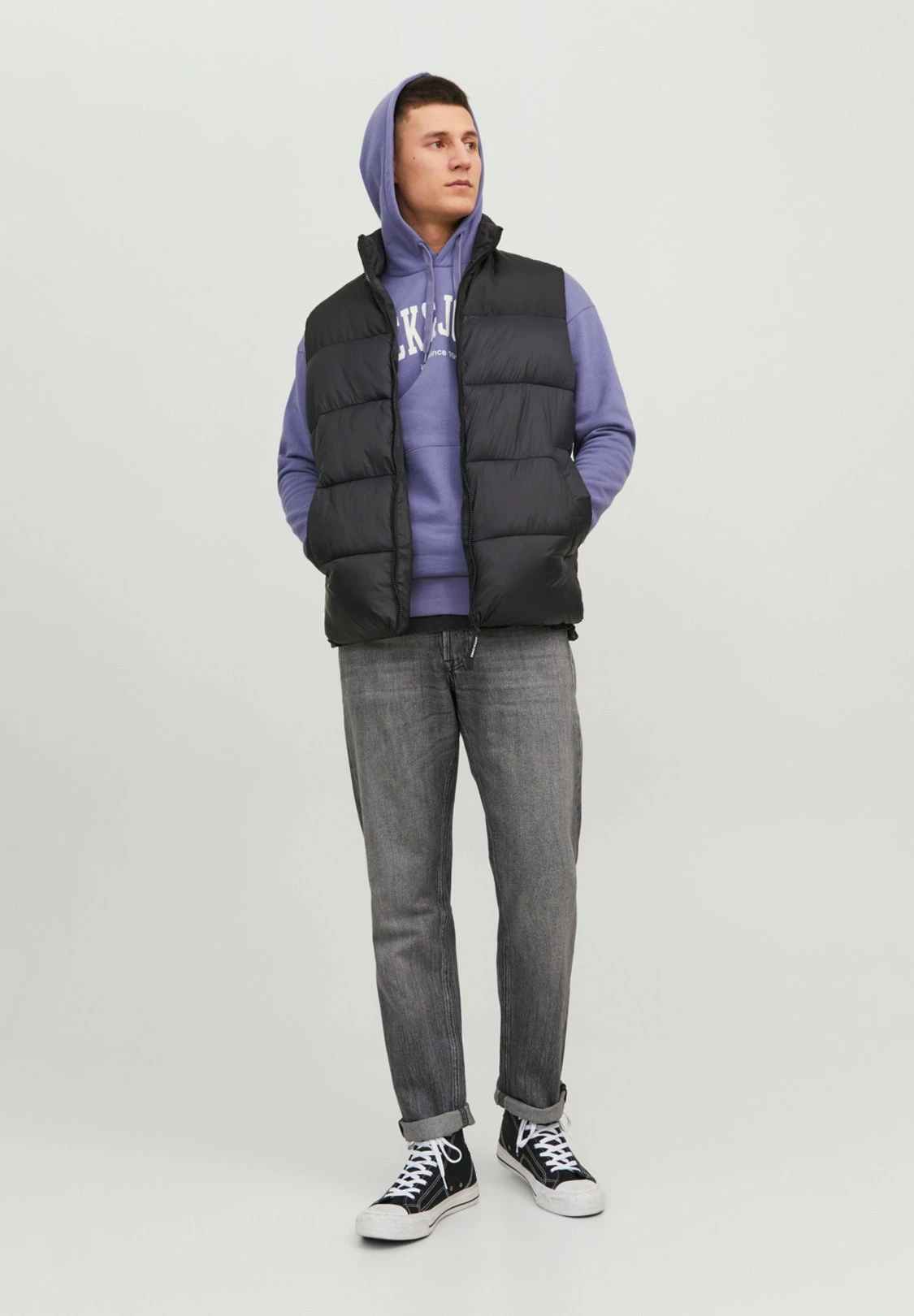 Jack & Jones Josh Noos - Hoodie - Twilight Purple 2 Jack & Jones Josh Noos - Hoodie - Twilight Purple - Afbeelding 2