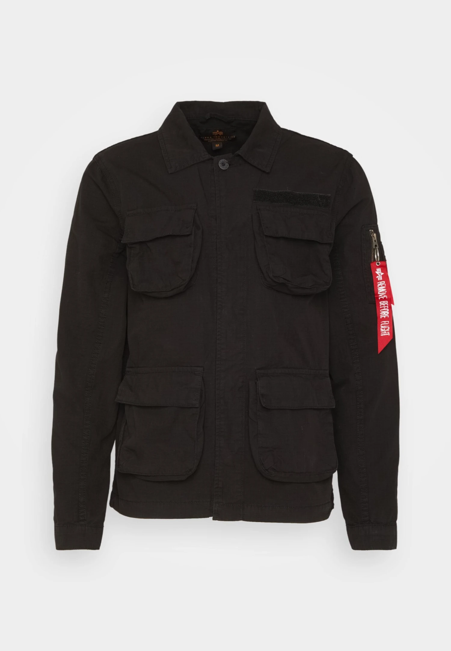 Alpha Industries Ripstop Cargo- Lichte Jas - Black 5 Alpha Industries Ripstop Cargo- Lichte Jas - Black - Afbeelding 5