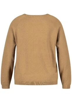 Langarm Rundhals Basic- Trui - Rustic Oak -Modex Winkel f3bd4ae6046c44708bff565a598fa90f