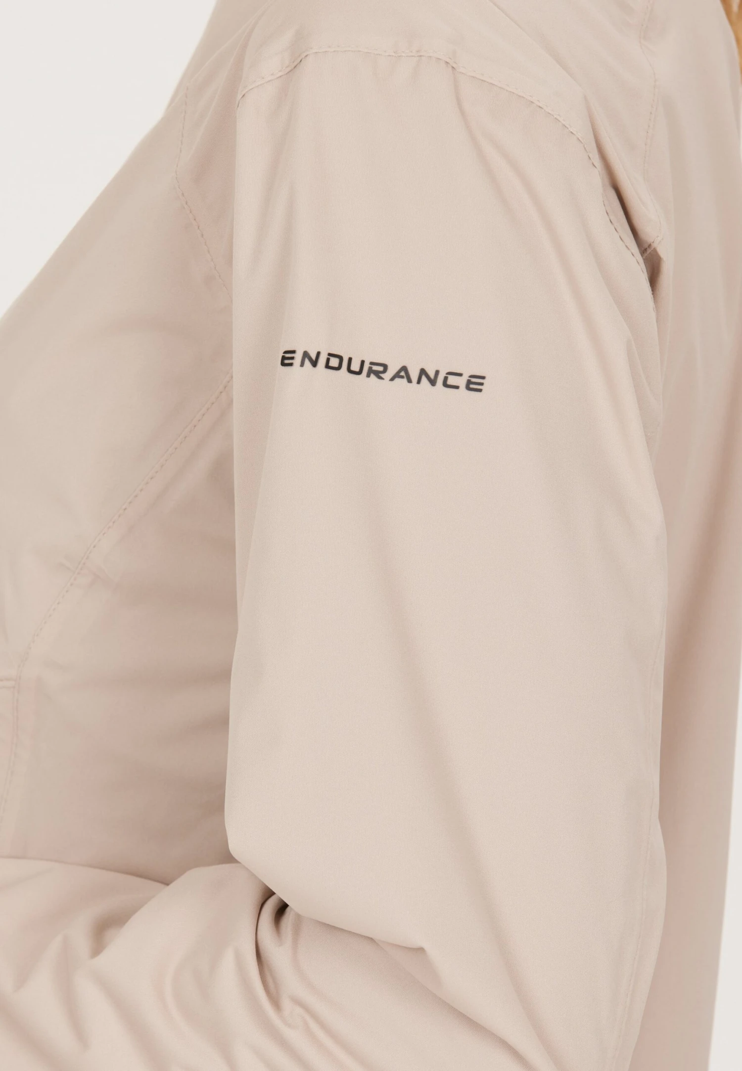 Endurance Kommy - Regenjas - Taupe 9 Endurance Kommy - Regenjas - Taupe - Afbeelding 9