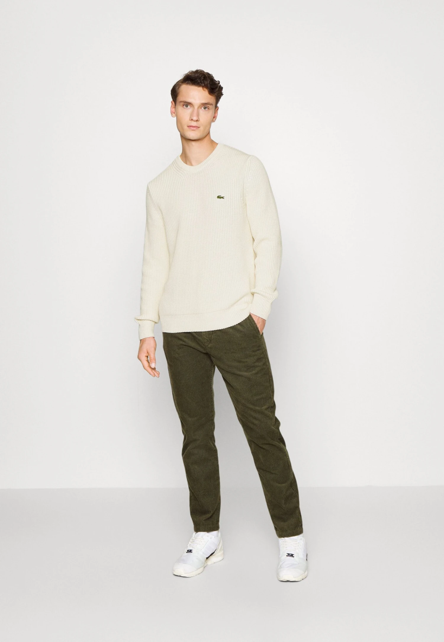 Lacoste Trui - Off White 2 Lacoste Trui - Off White - Afbeelding 2