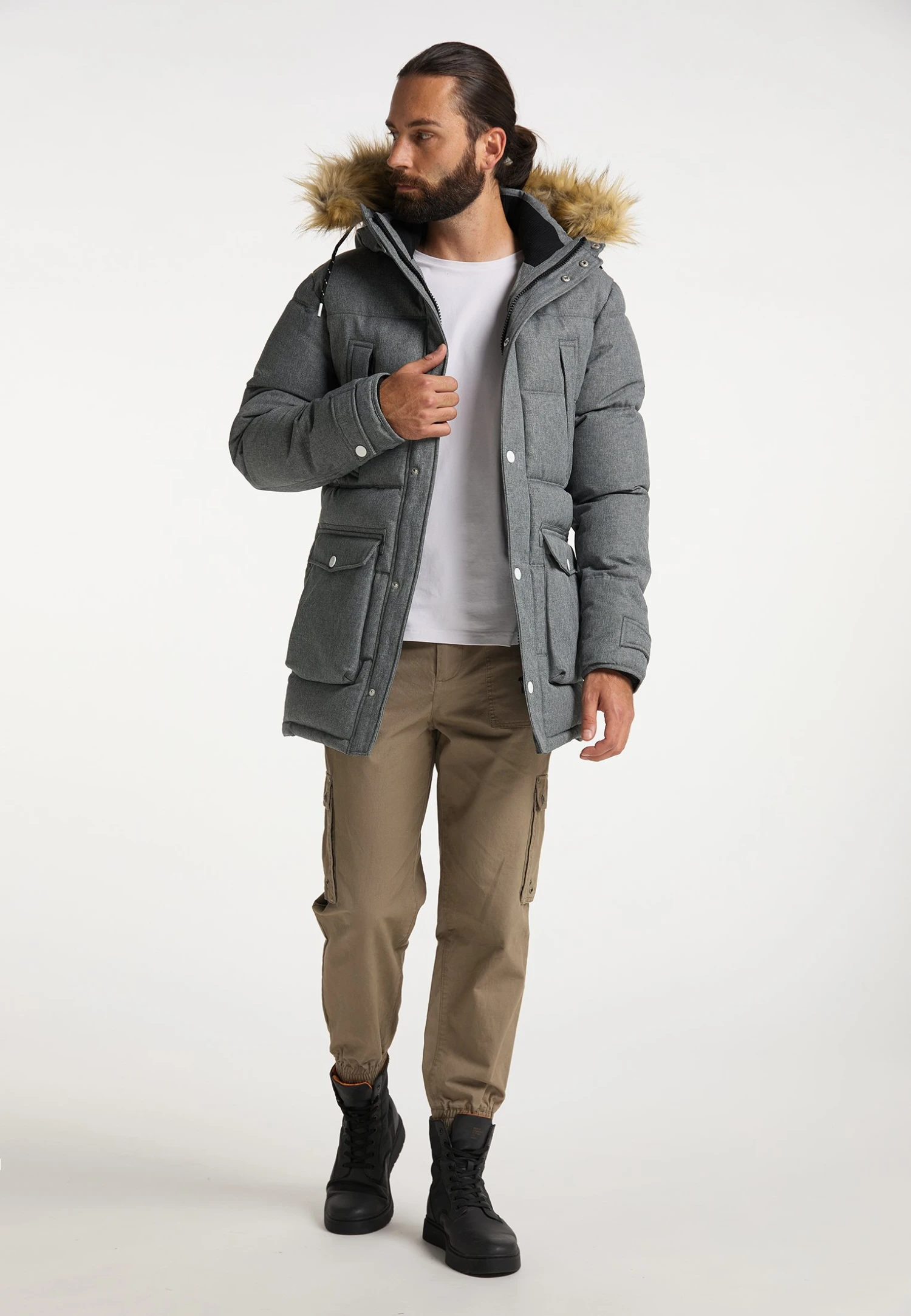 ICEBOUND Parka - Grau 2 ICEBOUND Parka - Grau - Afbeelding 2