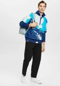 ESPRIT Mit Wellenmuster - Trui - Blue -Modex Winkel f54a3df9fb9c44d5812faf93880347a4