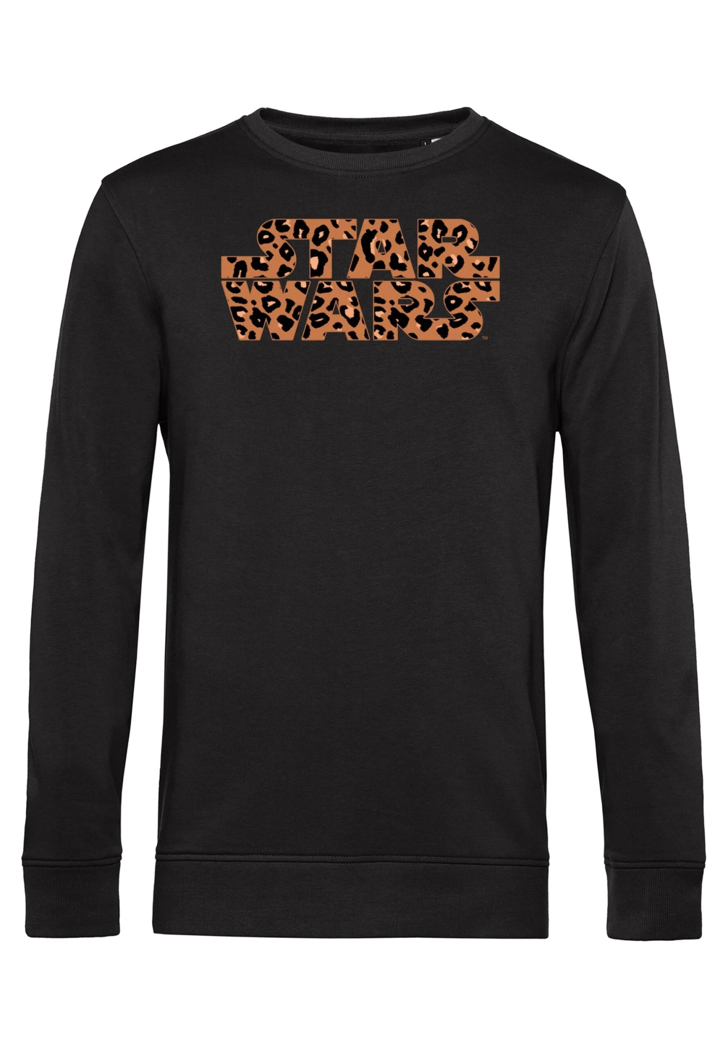 Star Wars: Classic Star Wars Logo Cheetah Fill - Sweater - Black 4 Star Wars: Classic Star Wars Logo Cheetah Fill - Sweater - Black - Afbeelding 4