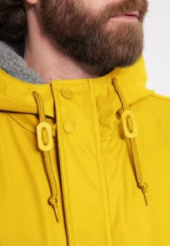 Derbe Trekholm - Halflange Jas - Yellow Grey -Modex Winkel f8168a573fcd4fd98f2e50c17738a634