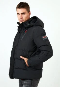 Slim Fit - Winterjas - Black -Modex Winkel f8870a345e054587b4c01e7f3a1d2f1b