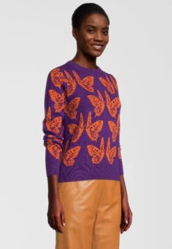 Mit Schmetterlings Motiv - Trui - Lila 7 Mit Schmetterlings Motiv - Trui - Lila -Modex Winkel f8b9475aedaa40b5bd1f35125d7e3424