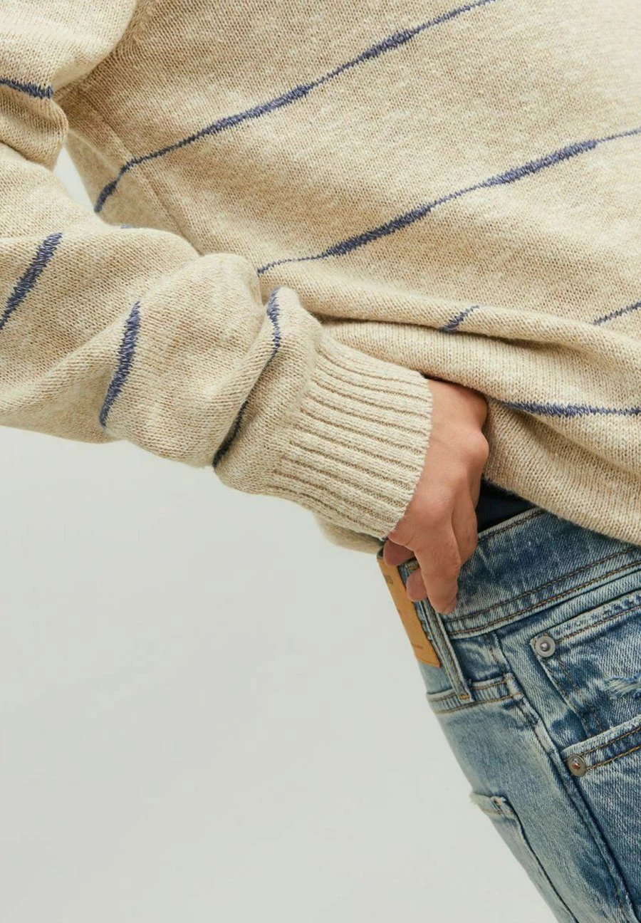 JACK&JONES Premium Trui - Oatmeal 5 JACK&JONES Premium Trui - Oatmeal - Afbeelding 5