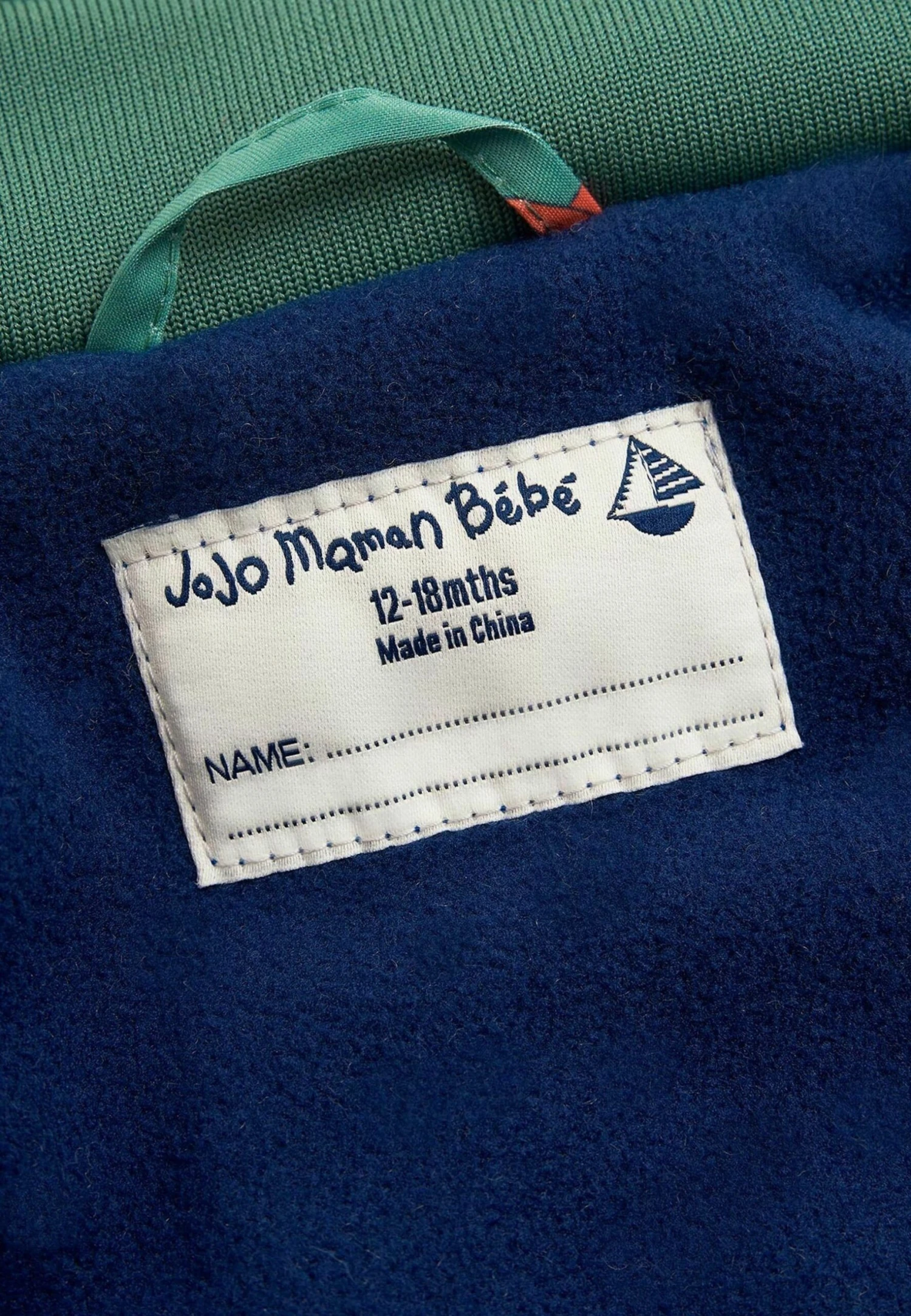 Jojo Maman Bebe Print Standard - Parka - Green 3 Jojo Maman Bebe Print Standard - Parka - Green - Afbeelding 3