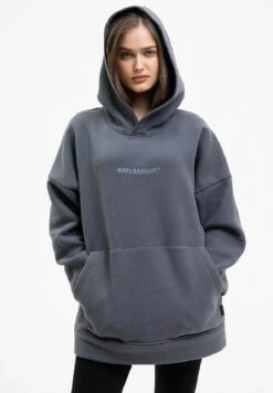 Boxy - Hoodie - Grey