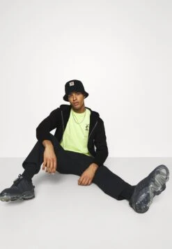 WEEKDAY Standard Zip Hoodie - Sweater Met Rits - Black -Modex Winkel f9b7fec470504d0796db2da14ba50de5