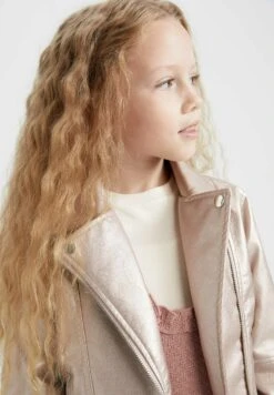 DeFacto Imitatieleren Jas - Gold -Modex Winkel fcfa0bed8a364ad2a075bea6c385efbd