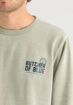 Raider Stamp Crew - Sweater - DkDelphi Green -Modex Winkel fd4cc9efab9548aeb9c11428ffb308a7