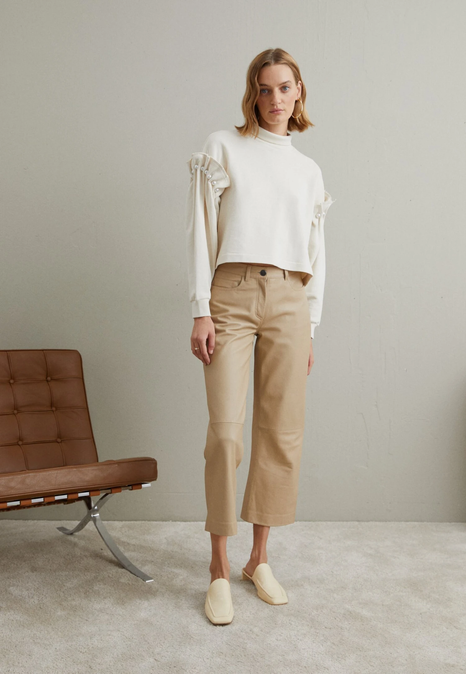 Mother Of Pearl Opal - Sweater - Off-White 2 Mother Of Pearl Opal - Sweater - Off-White - Afbeelding 2