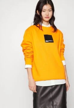 Karl Lagerfeld Jeans Regular Logo - Sweater - Vibrant Orange -Modex Winkel fea6de2a942c4e4382f13d9a8b02bac7