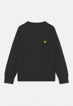 Lyle & Scott Crew Neck Jumper - Trui - Black
